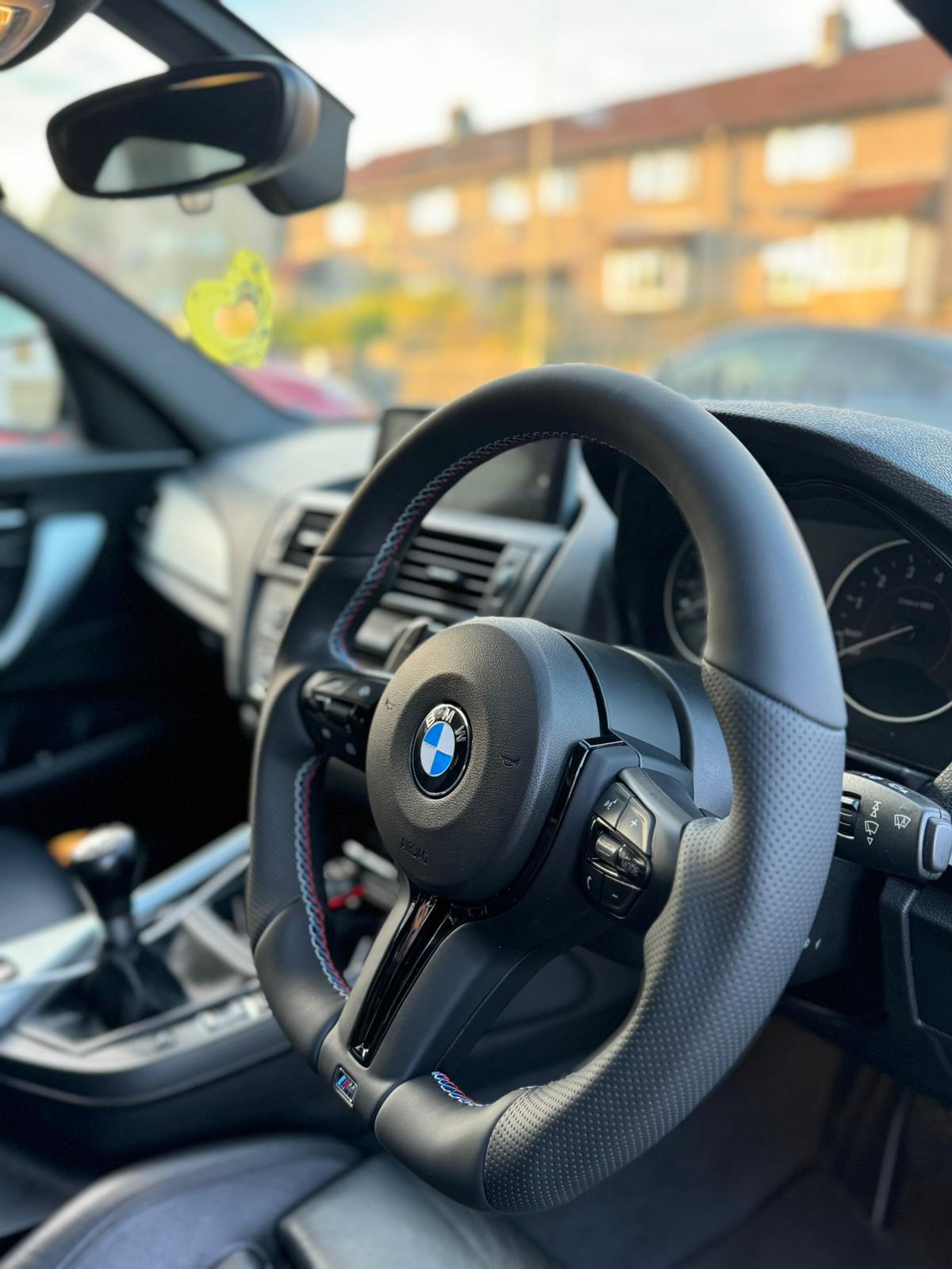 Luxury Leather Steering Wheel